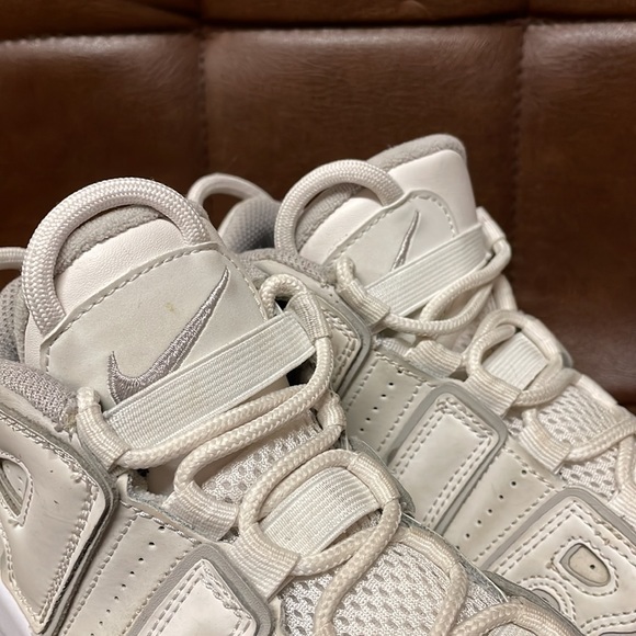Nike Air Uptempo Kids White Sneakers - Picture 11 of 14